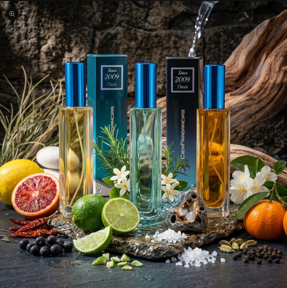 Set Trío Frescor Absoluto — N.°120 · N.°103 · N.°421 (55ml c/u)